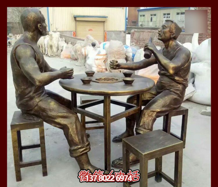 傳承文化,融入雕塑,銅雕人物給你一個古典的庭院別墅 傳承文化,融入雕塑,銅雕人物給你一個古典的庭院別墅