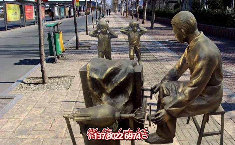 新穎的玻璃鋼雕塑，帶你感受傳統民俗文化