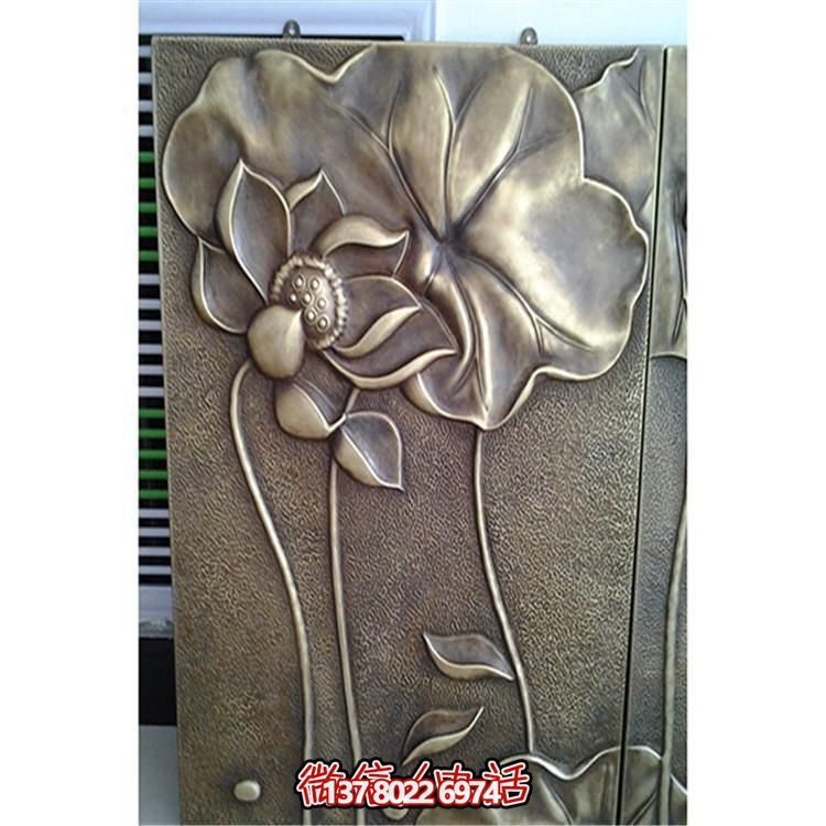 品質生活，精致家居——荷葉荷花系列銅雕擺件