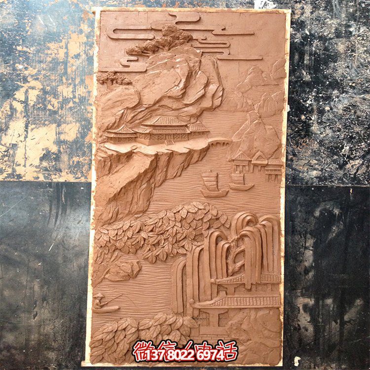 中式大理石浮雕壁畫(huà)雕塑，為景區(qū)園林室外擺放而制