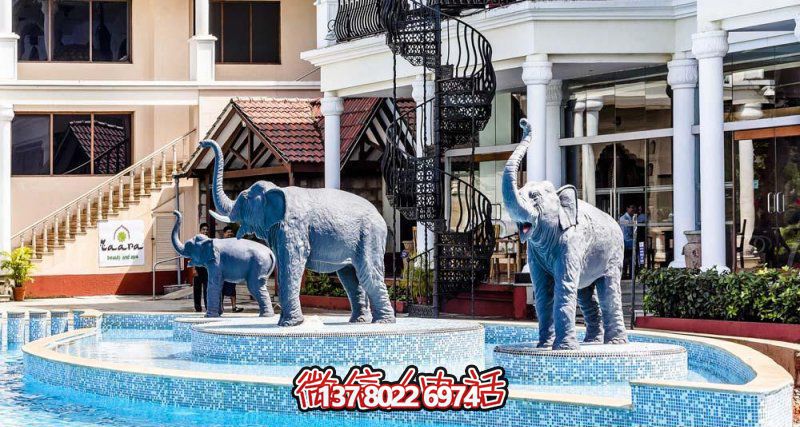 玻璃鋼大象雕塑噴泉——為酒店增添獨特的藝術(shù)氣息 玻璃鋼大象雕塑噴泉——為酒店增添獨特的藝術(shù)氣息