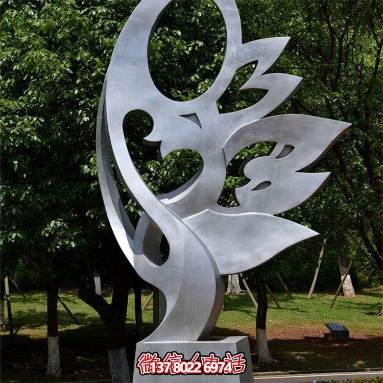 大型不銹鋼雕塑城市創(chuàng)意造型戶外景觀
