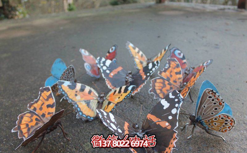 多只玻璃鋼仿真蝴蝶雕塑 多只玻璃鋼仿真蝴蝶雕塑