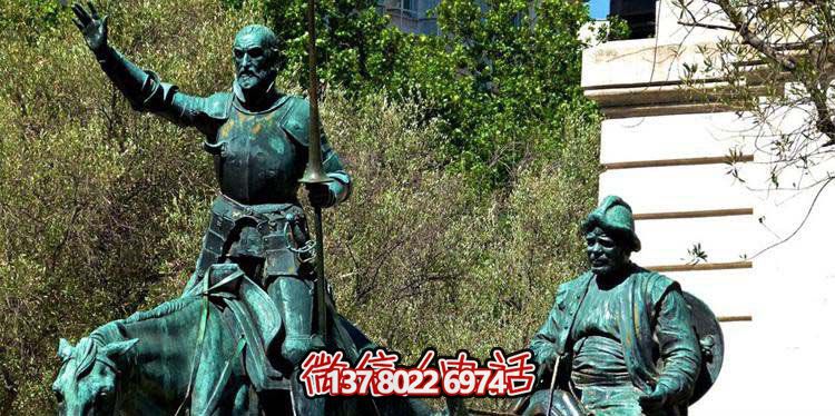 街道上西方士兵和商人聊天的騎馬視頻 街道上西方士兵和商人聊天的騎馬視頻