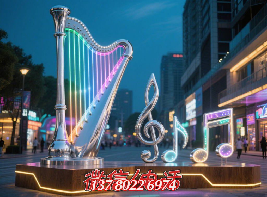 光之旋律：不銹鋼奏響的城市戶(hù)外音樂(lè)狂想曲